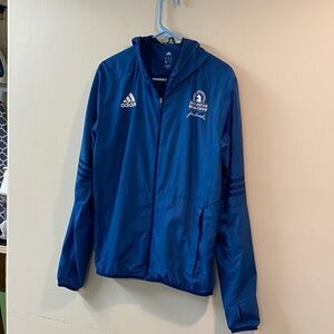Adidas Blue Performance Windbreaker